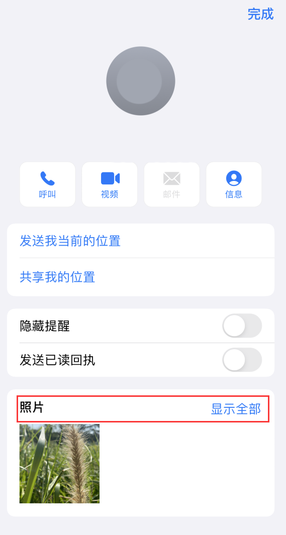 富民苹果手机维修分享如何快速查找 iMessage 信息中的图片等附件 